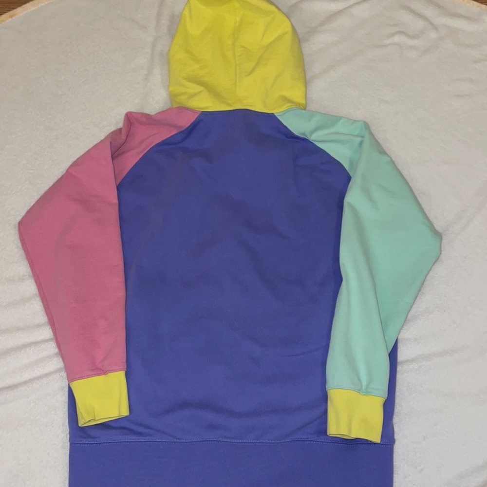 Teddy Fresh Unisex Multicolored Hooded Sweatshirt-Size L - Picture 2 of 2